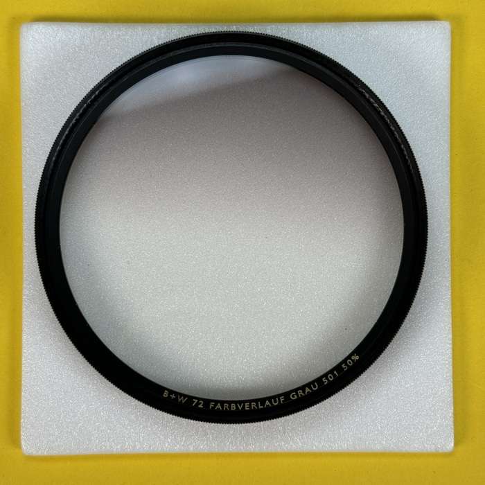 B+W přechodový filtr šedý 50% 72mm