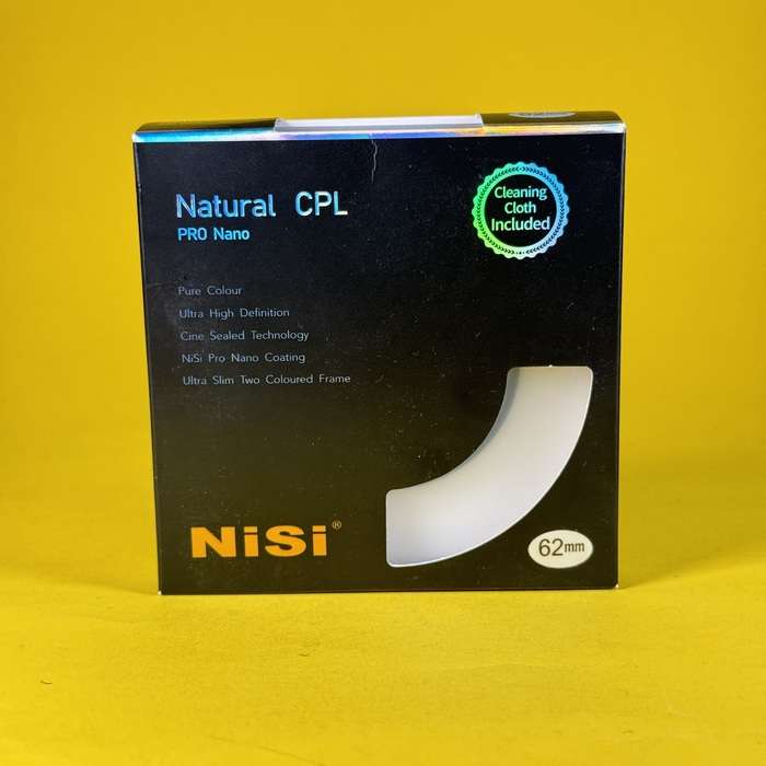 Nisi CPL filtr Natural Pro Nano 62 mm
