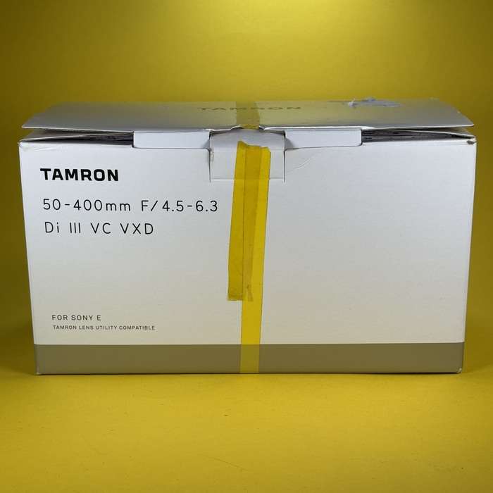 Tamron 50-400mm f/4.5-6.3 Di III VC VXD pro Sony E | 005045