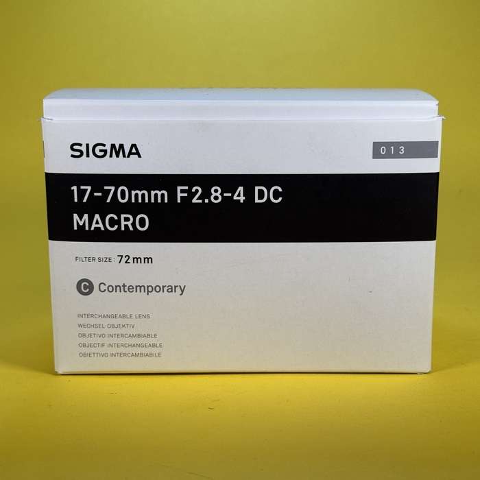 Sigma 17-70mm f/2,8-4 DC Macro OS HSM Contemporary Canon EF | 50137620