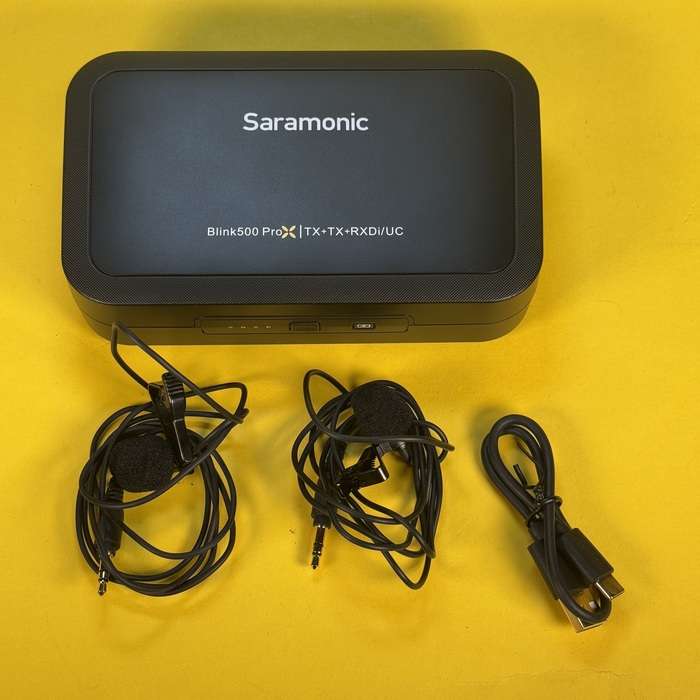 Saramonic Blink 500 ProX B6 (2,4GHz wireless w/ USB-C) | 2x Mikrofon pro zařízení s USB-C