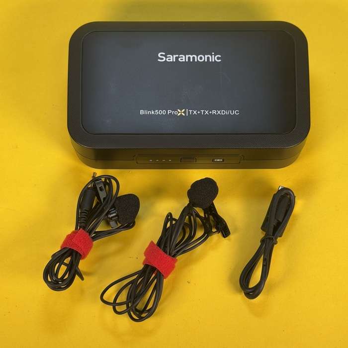 Saramonic Blink 500 ProX B4 (2,4GHz wireless w/ Lightning) | 2x mikrofon pro zařízení Apple