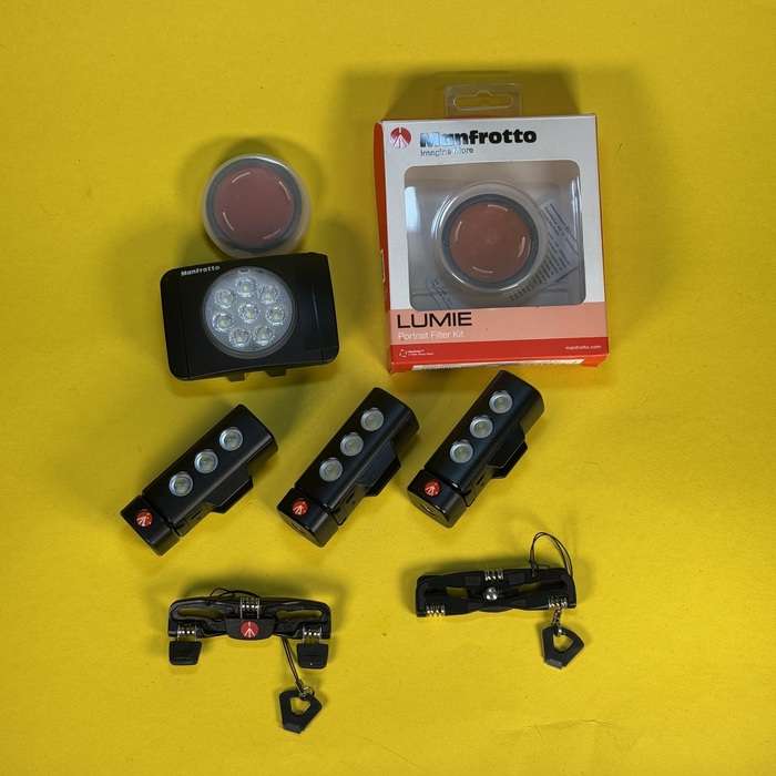 Manfrotto set led světel | Lumie | 3x SMT Led Light