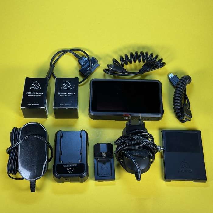 Atomos Ninja V + SSD 500GB + 2x baterie | 4k 60p rekordér