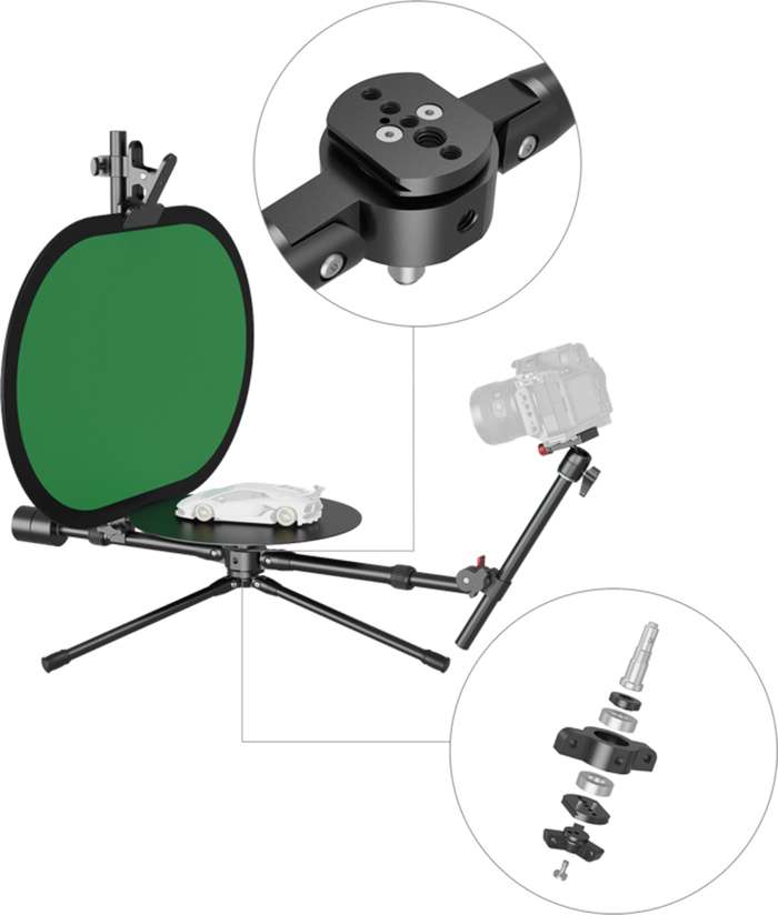 SmallRig 4807 Professional 12" 360° Photography Turntable | Otočný stůl