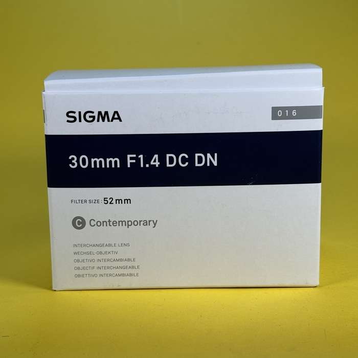 Sigma 30/1.4 DC DN Contemporary Sony E | 54340965