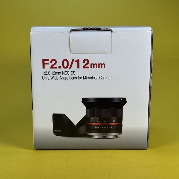 Samyang 12 mm f/2 NCS CS pro Sony E | BAP19384