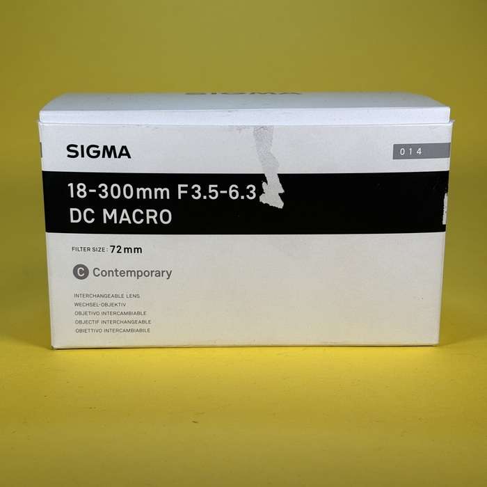 Sigma 18-300mm f/3.5-6.3 DC OS HSM Macro Contemporary NIkon F | 52692291