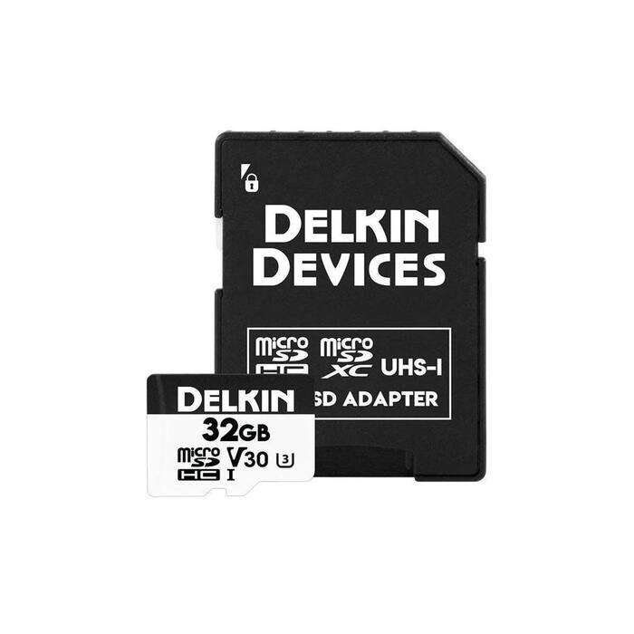 Delkin microSD Advantage 660X UHS-I (U3V30) 32GB  | micro SD karta