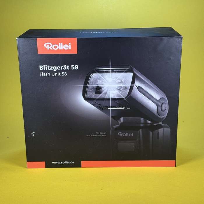 Blesk Rollei Blitzgerät 58 pro Nikon/Canon