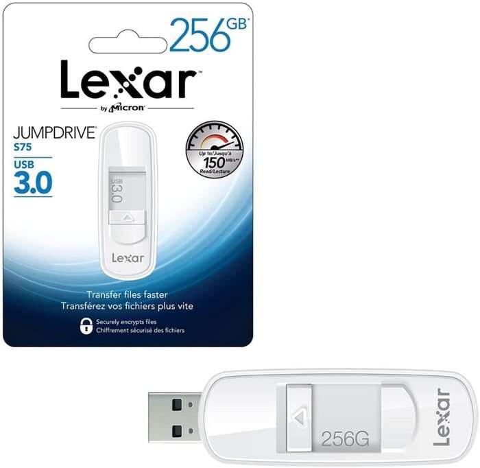 Lexar JumpDrive S75 (USB 3.0) 256GB  | USB flash disk