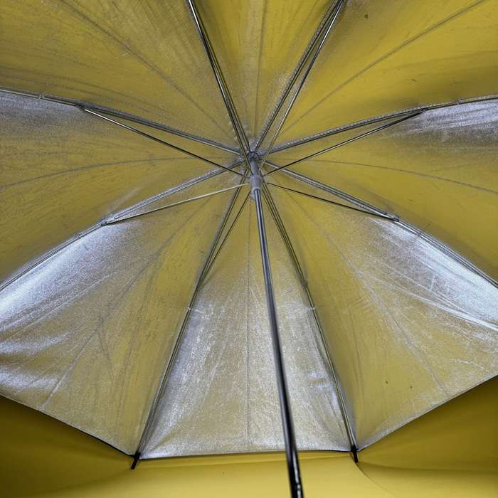 Odrazný deštník stříbrný 85cm