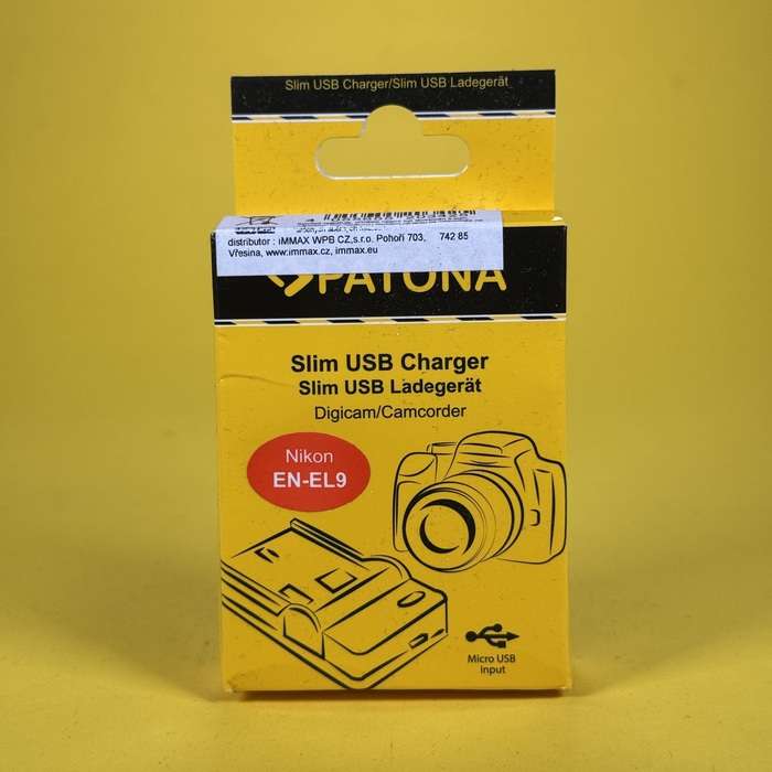 Patona USB nabíječka baterií Nikon EN-EL9