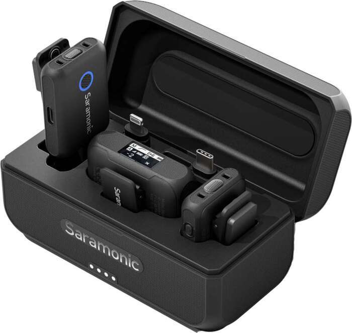 Saramonic Blink 500 B2+ (TX+TX+RX) 2 to 1 - 2,4 GHz Wireless system | 2x Bezdrátový mikrofon | Stereo