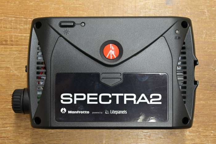 Manfrotto MLSPECTRA2, LED světlo 5600K + adapter na Sony F baterie