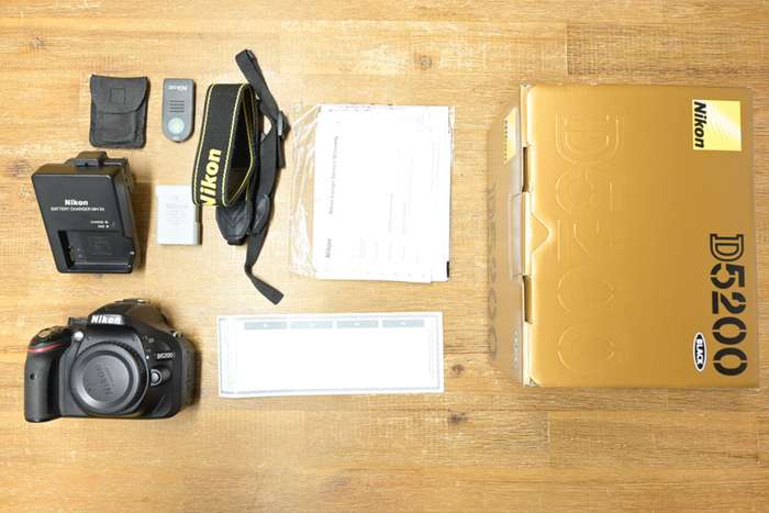 Nikon D5200 | dálková spoušť + 16 GB karta Sandisk |  4719385