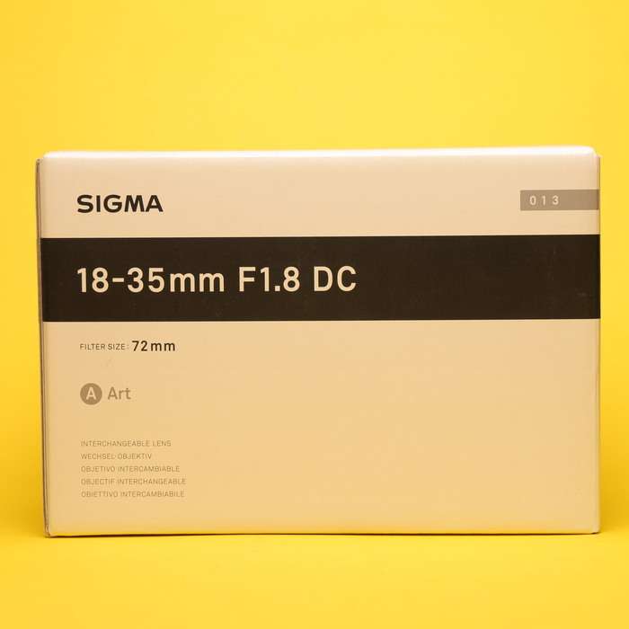 Sigma 18-35/1.8 DC HSM ART pro Nikon F | 51428792