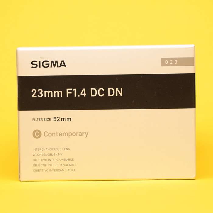 Sigma 23mm f/1.4 DC DN Contemporary pro Fuji X | 57366184