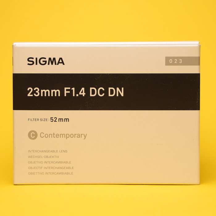 Sigma 23mm f/1.4 DC DN Contemporary pro Sony E | 57074585