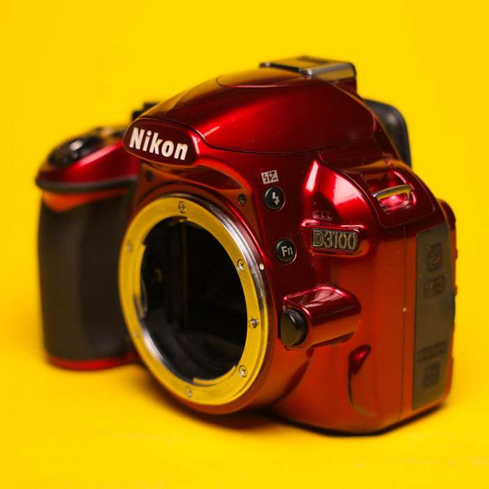 Nikon D3100 červený | 7625429