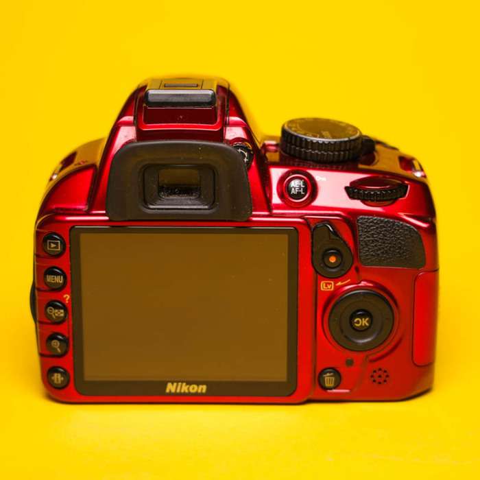 Nikon D3100 červený | 7625429