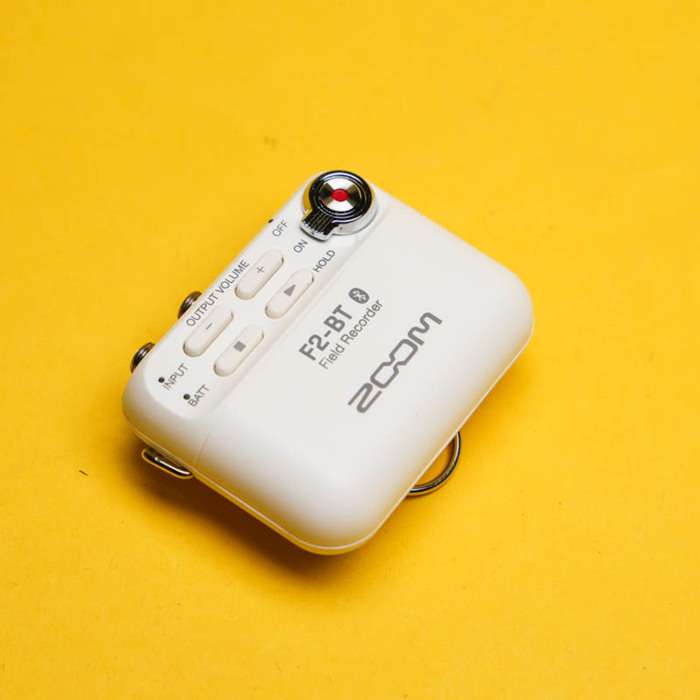 Zoom F2-BT | Rekordér s klopovým mikrofonem | Bílý
