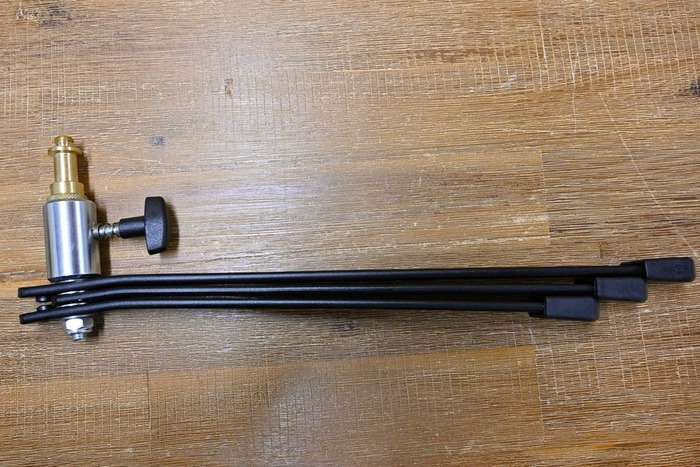 Manfrotto 003M Základna BACKLITE s čepem, kloubem a tyčí 1m