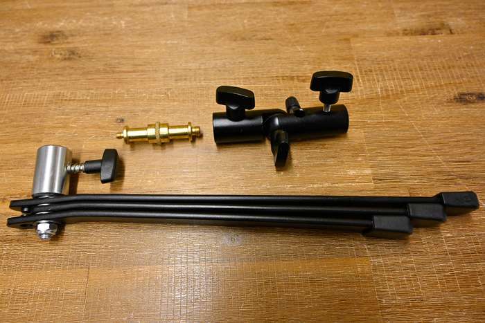 Manfrotto 003M Základna BACKLITE s čepem, kloubem a tyčí 1m