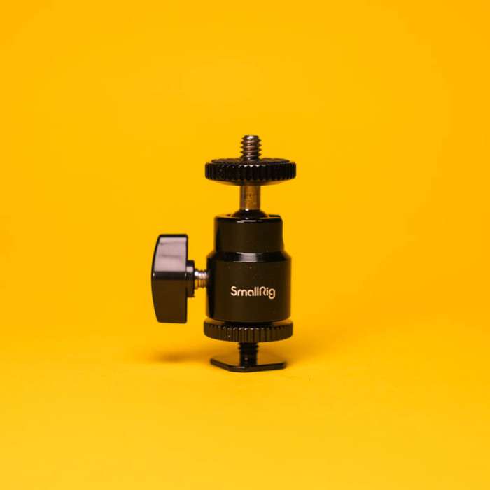 Smallrig 761 Cold shoe mount - Ballhead 1/4" screw | Kulová hlava s ColdShoe