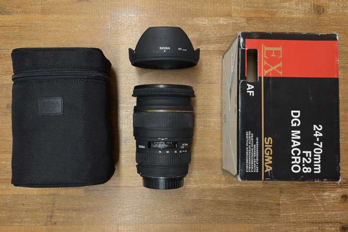Sigma 24-70 mm F 2,8 EX DG MACRO pro Canon  | 4026984