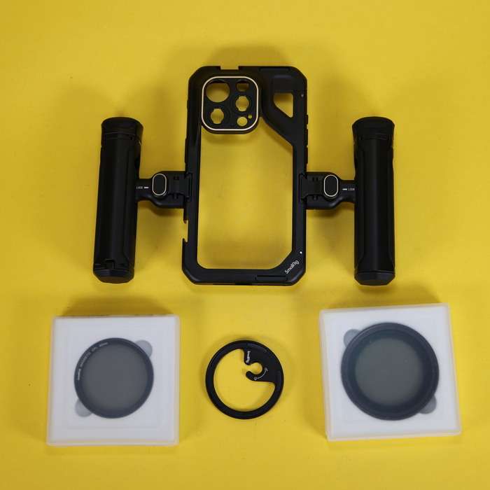 Smallrig 4397 Mobile Video Kit + 2x Filtr ( Polarizační + VND) pro IPhone 15