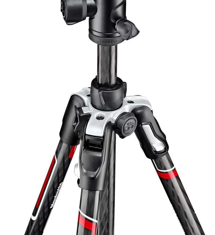 Manfrotto Befree Advanced Carbon Fibre Travel Trip | MKBFRTC4-BH | Karbonový stativ s hlavou | rozbaleno
