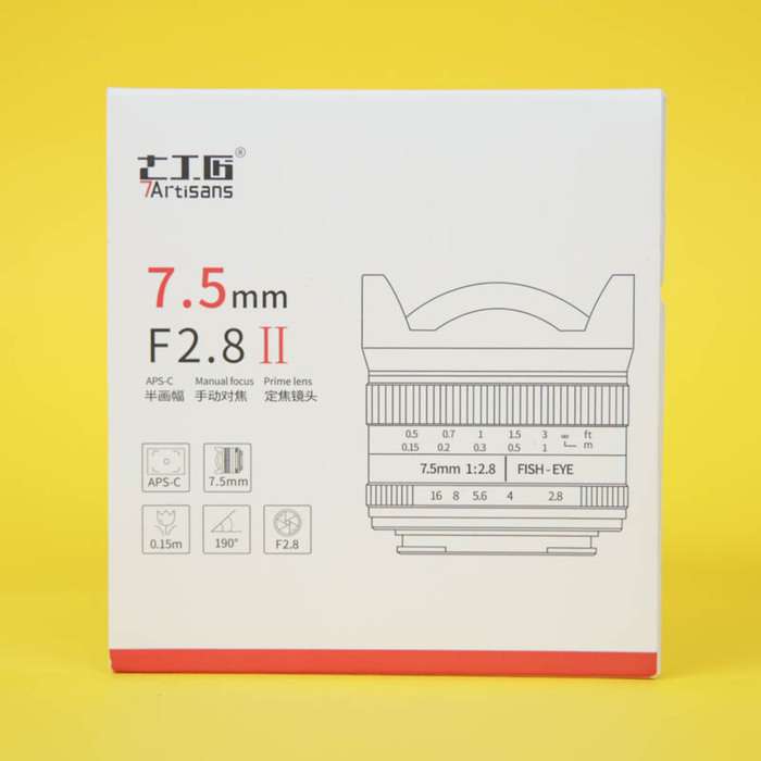 7ARTISANS 7.5 mm f/2.8 Nikon Z | 055237