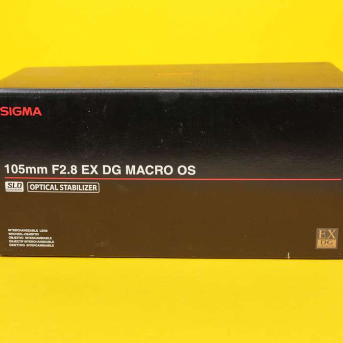 Sigma 105mm f/2.8 EX DG OS HSM Macro Nikon F | 15872780
