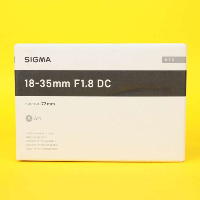 Sigma 18-35/1.8 DC HSM ART pro Nikon F | 51900609