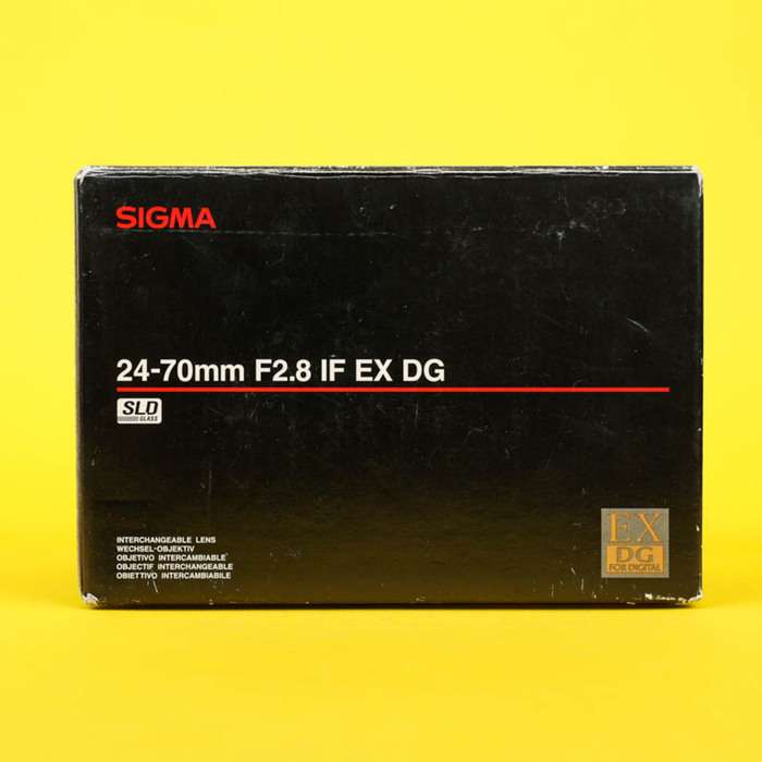 Sigma 24-70mm f/2.8 DG HSM EX pro Nikon F | 12733898