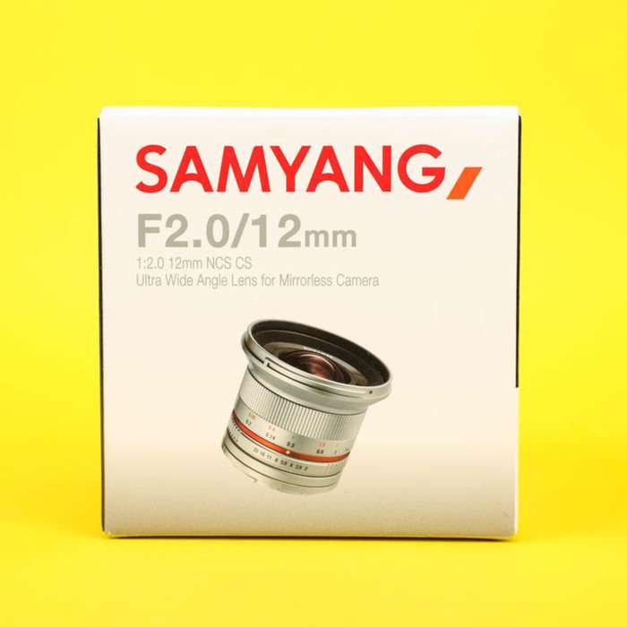SAMYANG 12mm f/2 NCS CS pro Fuji X | CCP17021