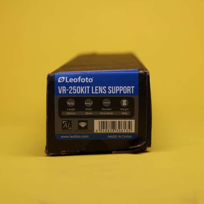 LEOFOTO Podpora objektivu VR-250 Arca-Type QR