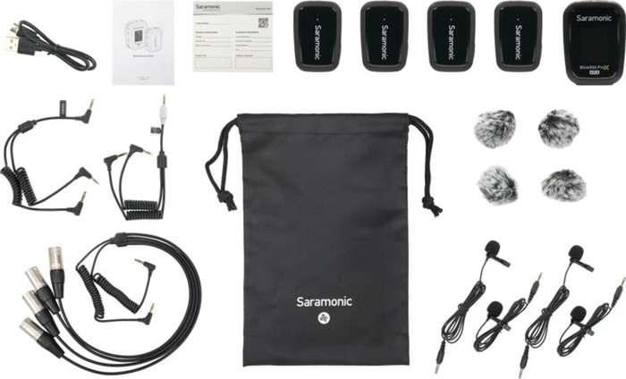 Saramonic BLINK 500 PROX B8 4-Person Wireless 2.4GHz | 4 Kanálový bezdrátový mikrofonní systém