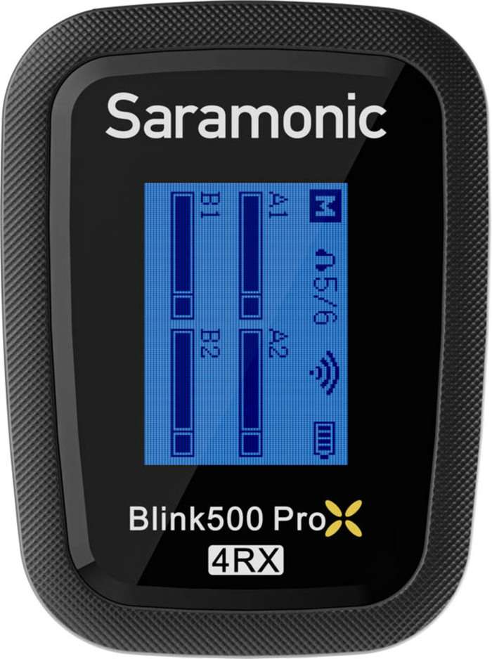 Saramonic BLINK 500 PROX B8 4-Person Wireless 2.4GHz | 4 Kanálový bezdrátový mikrofonní systém