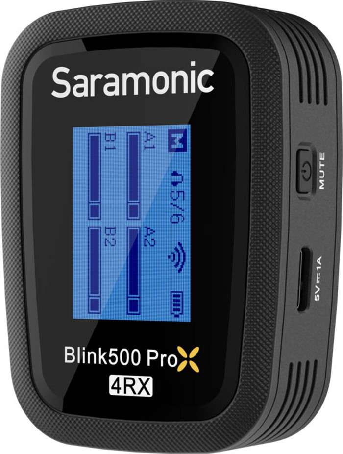 Saramonic BLINK 500 PROX B8 4-Person Wireless 2.4GHz | 4 Kanálový bezdrátový mikrofonní systém