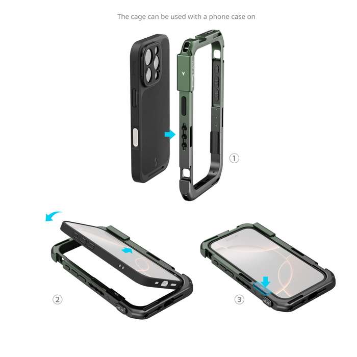 SmallRig 5002 x Brandon Li Mobile Lightweight Video Kit for iPhone 16 Pro Co-design Edition