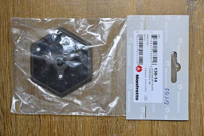 MANFROTTO 229 - hlava + 3x destička