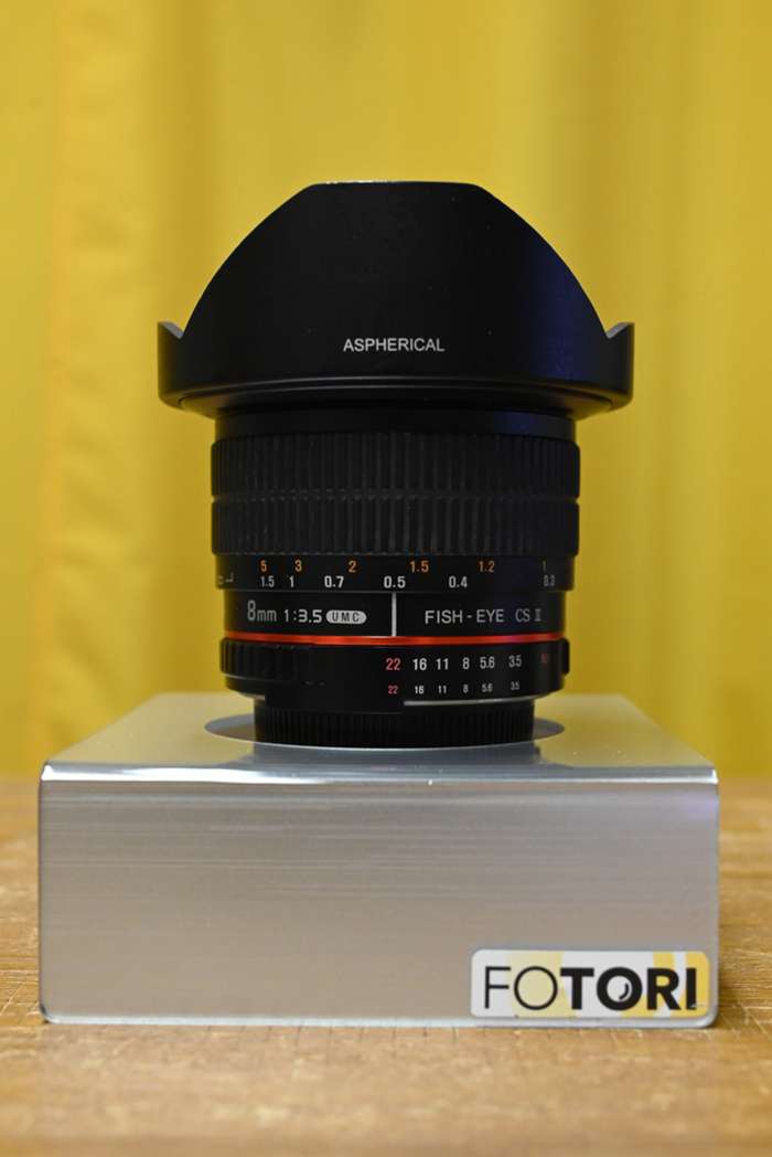 Samyang 8 mm f/3,5 UMC Fish-eye CS II pro Nikon F AE (APS-C) | 317d0042