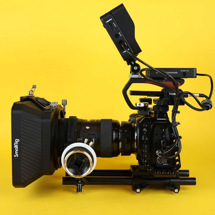 BlackMagic Pocket 4K Cinema camera | SET | 18-35 | Klec | Mattebox