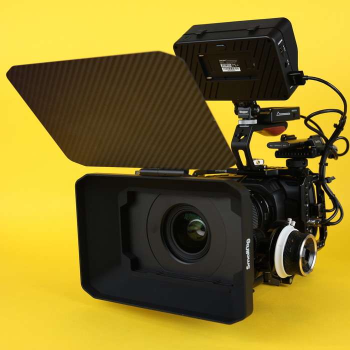 BlackMagic Pocket 4K Cinema camera | SET | 18-35 | Klec | Mattebox