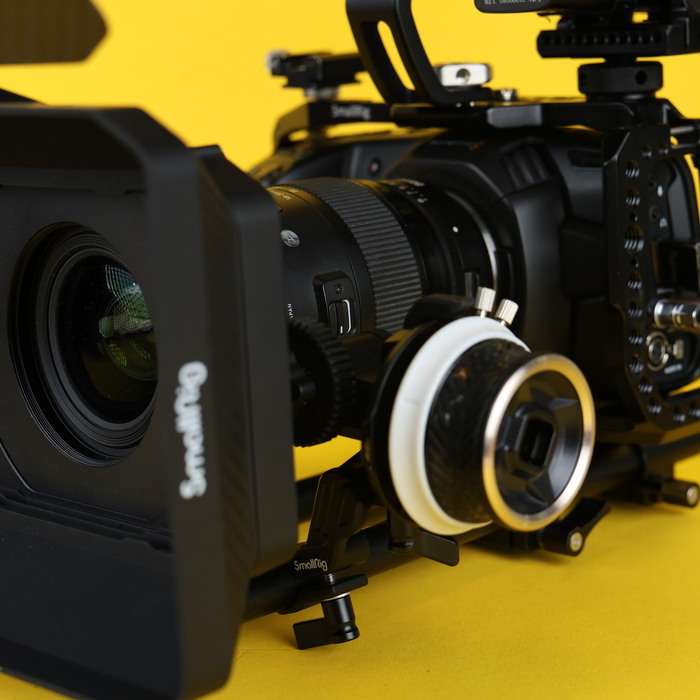 BlackMagic Pocket 4K Cinema camera | SET | 18-35 | Klec | Mattebox