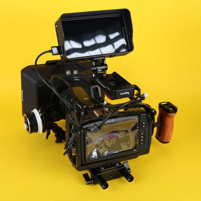 BlackMagic Pocket 4K Cinema camera | SET | 18-35 | Klec | Mattebox