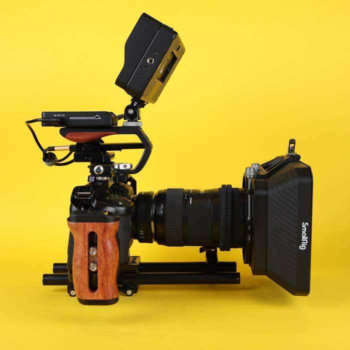 BlackMagic Pocket 4K Cinema camera | SET | 18-35 | Klec | Mattebox