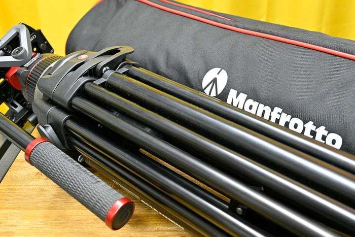 Manfrotto video set | stativ 545B + Nitrotech N8